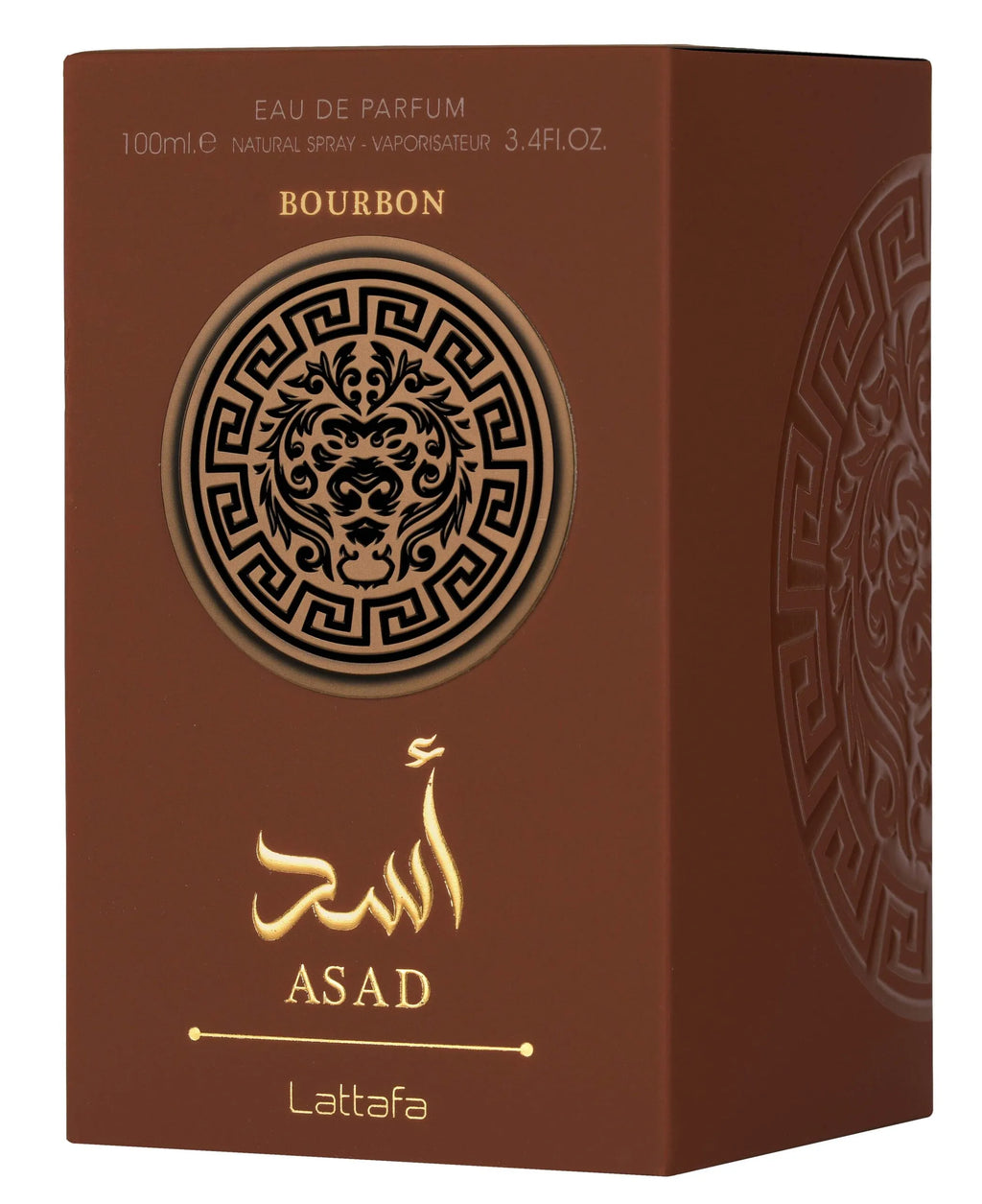 Asad Bourbon by Lattafa Perfumes – Oriental Spicy Fragrance for Men | 100ml